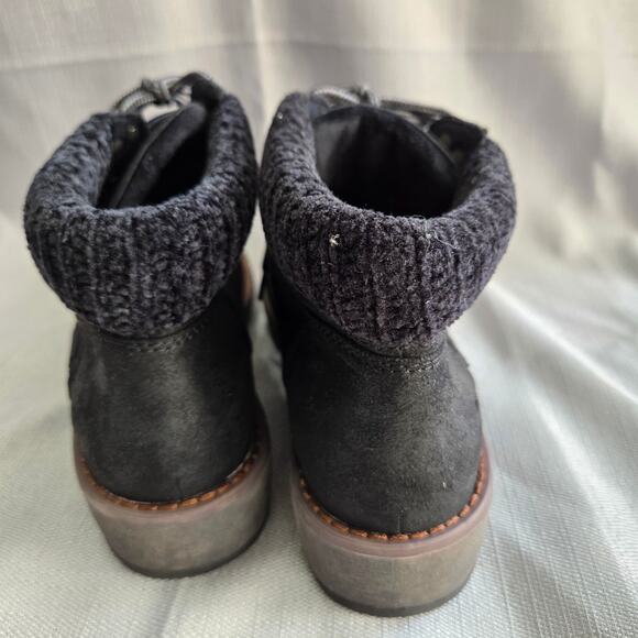 Blowfish Malibu Comet Lace Up Black Bootie Woman's Size 8.5 - Picture 7 of 8